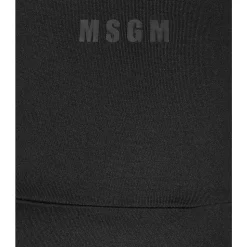 High Waist Logo Print Shorts