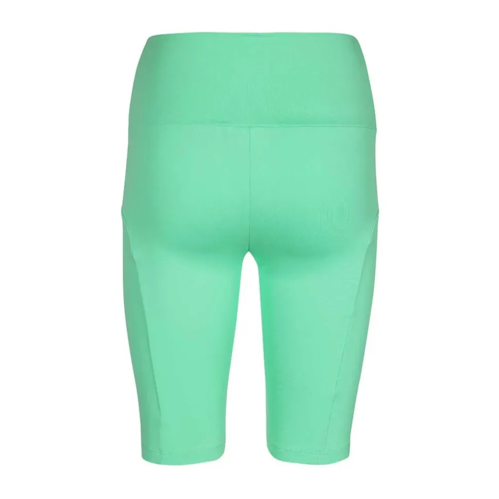 High Waist Logo Print Shorts