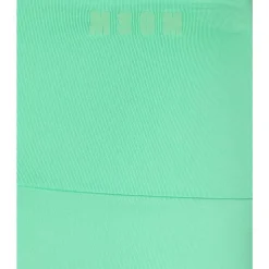 High Waist Logo Print Shorts