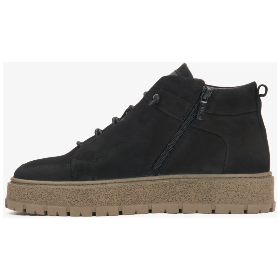 High-Top Black Sneakers