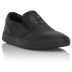 Hirsch-Print Leder Slipper