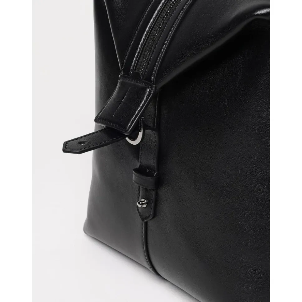 Hochwertige Leder-Reisetasche