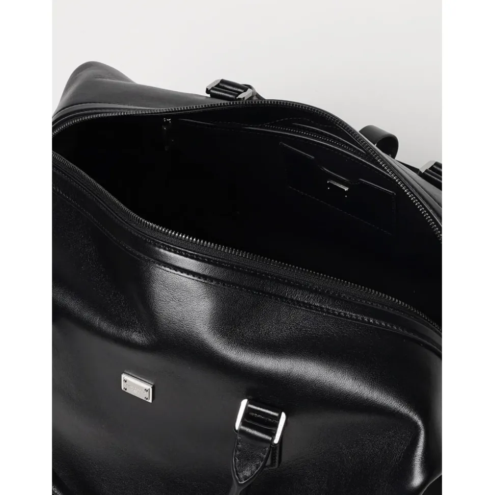Hochwertige Leder-Reisetasche