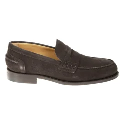 Hochwertiger Leder-Loafer in Tiefbraun