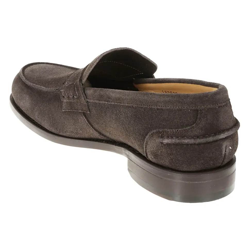 Hochwertiger Leder-Loafer in Tiefbraun