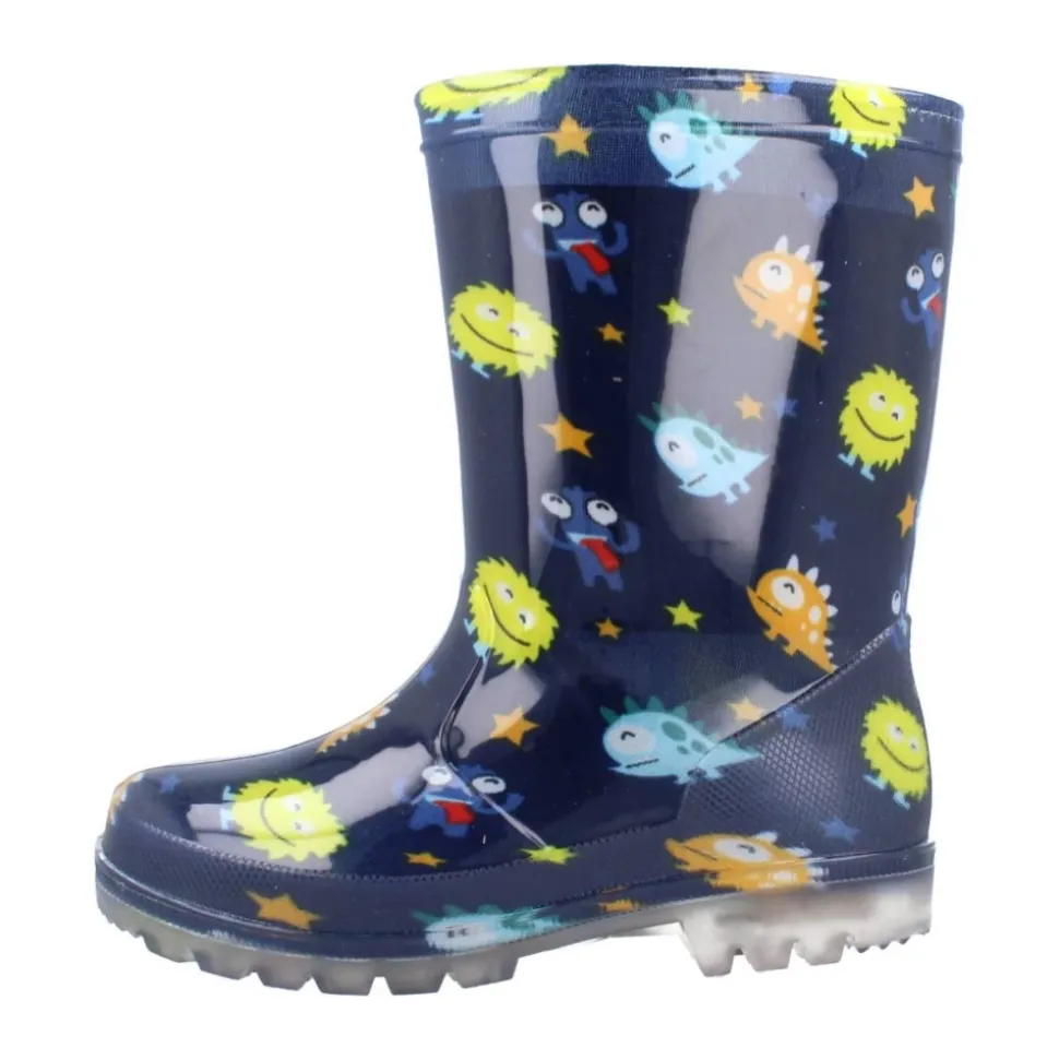 Hohe Walk-Regenstiefel
