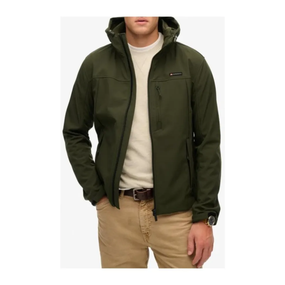 Hooded Zip Blazer with Front Pockets