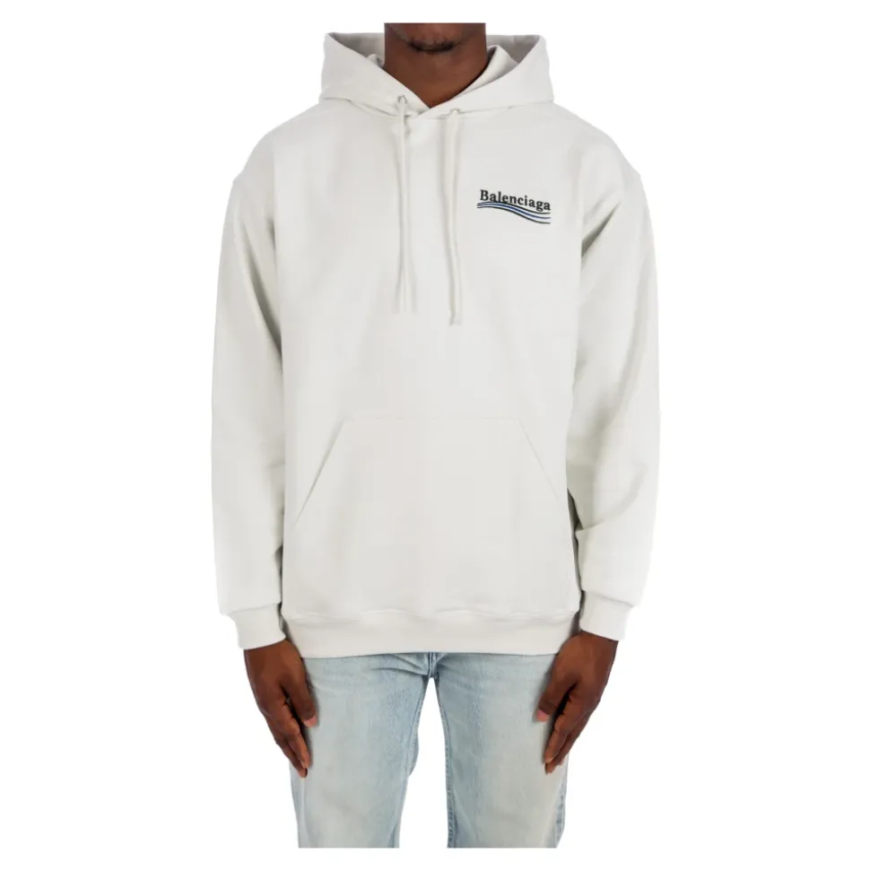 Hoodie mit besticktem Logo