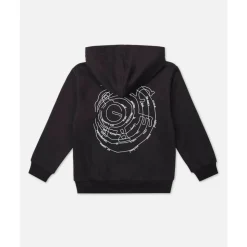 Hoodie mit Etikett