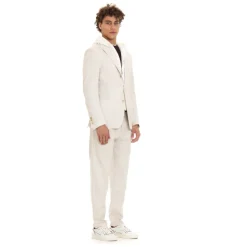 Horn Button Jacke mit abnehmbarem Davantino