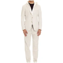 Horn Button Jacke mit abnehmbarem Davantino