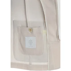 Horn Button Jacke mit abnehmbarem Davantino