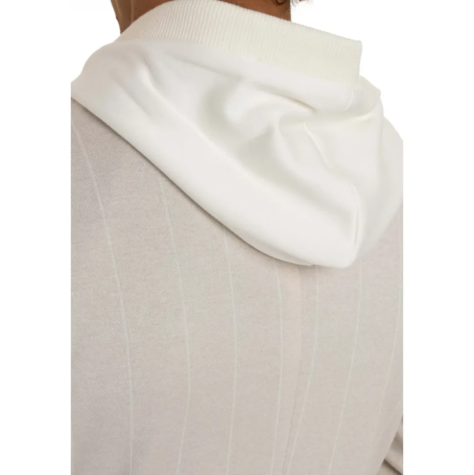 Horn Button Jacke mit abnehmbarem Davantino