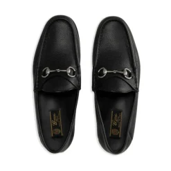 Horsebit Loafer mit niedrigem Absatz