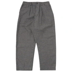 Houndstooth Wool Oxford Pant
