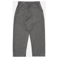 Houndstooth Wool Oxford Pant