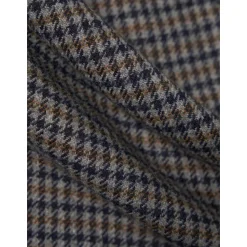 Houndstooth Wool Oxford Pant