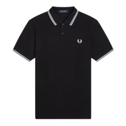 Iconic Poloshirt mit Lorbeerkranz-Logo
