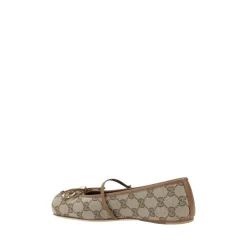 Ikonische GG Ballerinas mit Schleifendetail