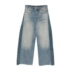 Indigo Blue Stonewash Denim Jeans