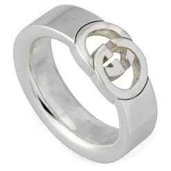 Interlocking Interlocking G Ring aus Sterlingsilber