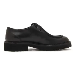 Italienische Schnürschuhe Schwarz Deco