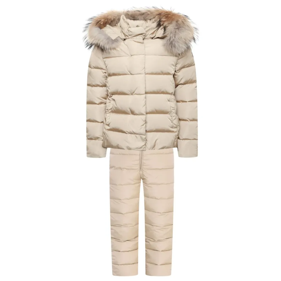 Jacke und gefütterte Overall-Set