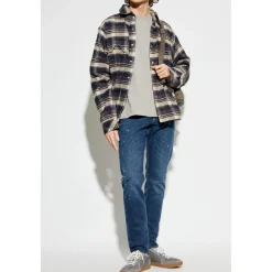 Jeans mit dekorativen Farbflecken