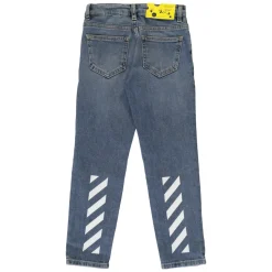 Jeans mit Kontrastnähten