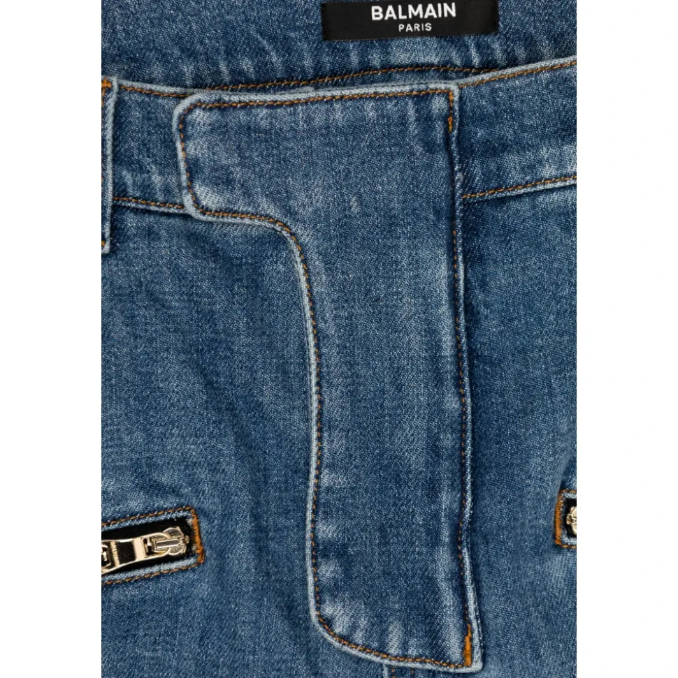 Jeans mit Vintage-Effekt