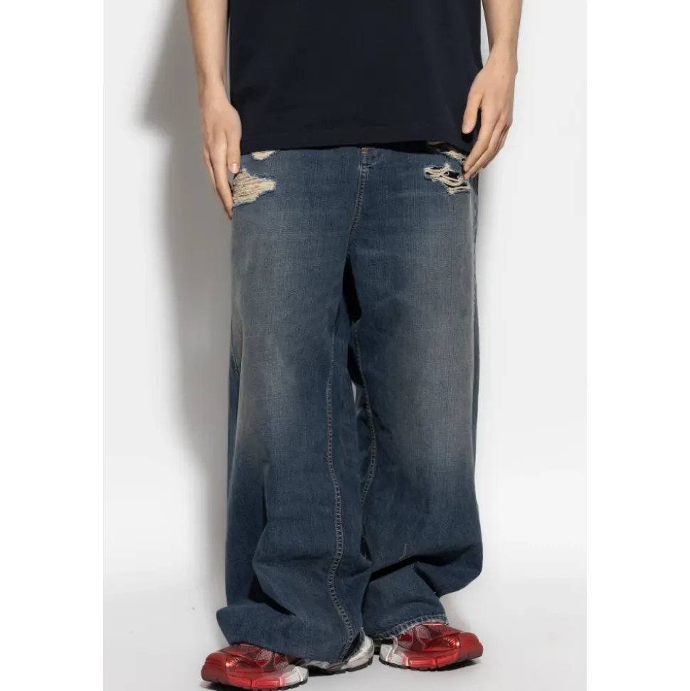 Jeans mit Vintage-Effekt