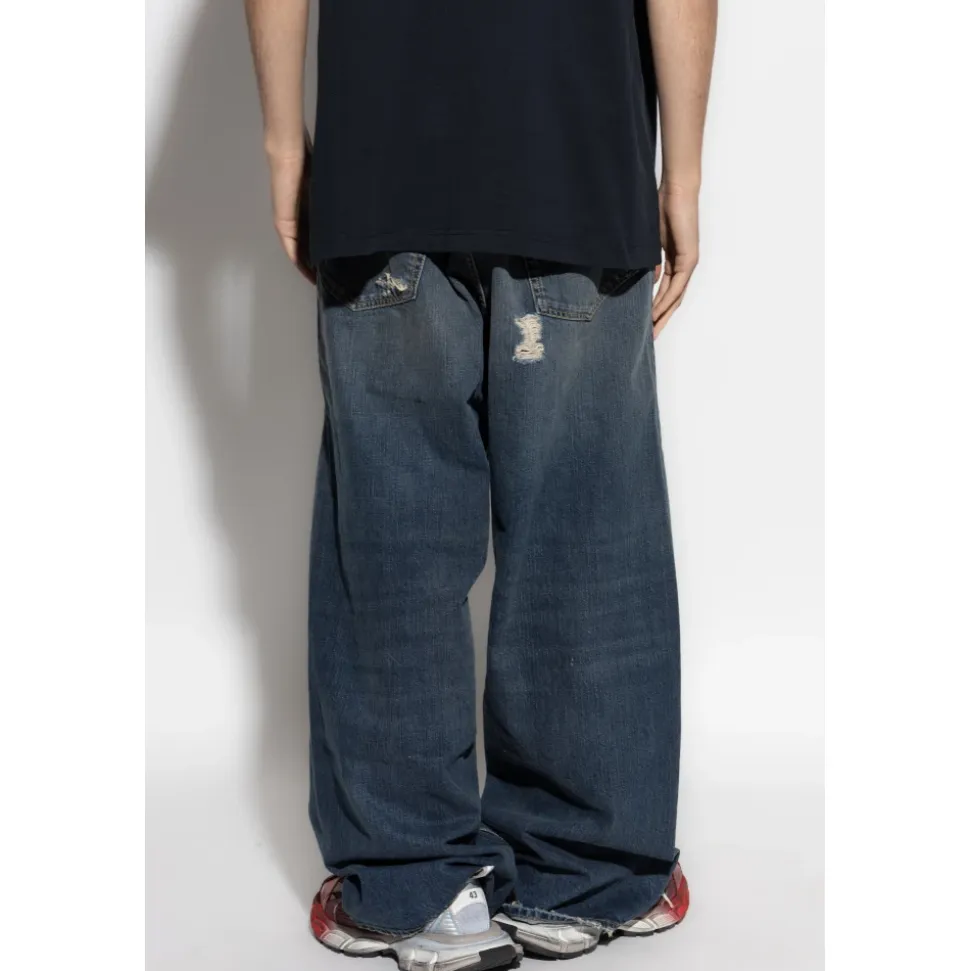 Jeans mit Vintage-Effekt