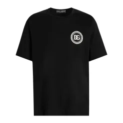 Jersey T-Shirt mit Patch