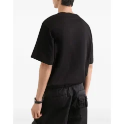 Jersey T-Shirt mit Patch