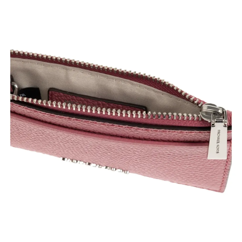 Jet Set Small Kartenetui aus genarbtem Leder