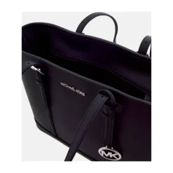 Jet Set Travel Kleine Henkeltasche aus Saffianoleder mit Reißverschluss oben
