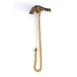 Jewel Gun Brooch