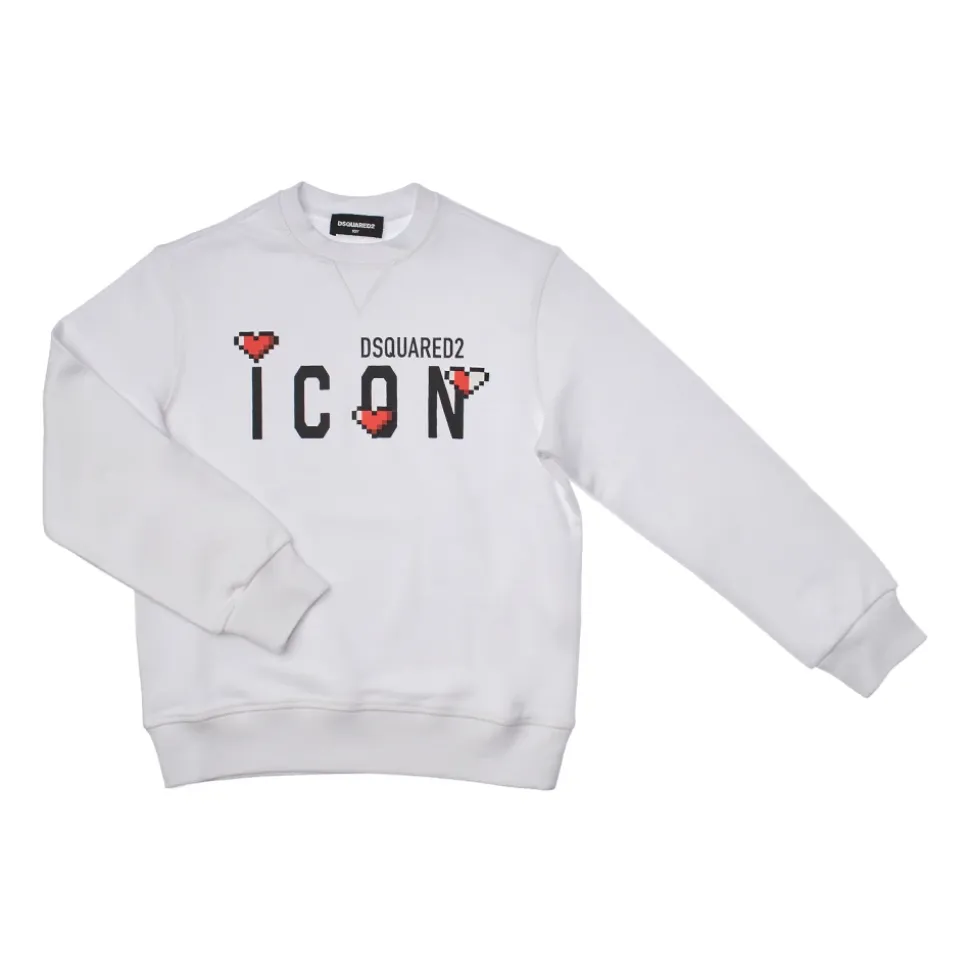 Jugendlicher Herzgrafik-Sweatshirt