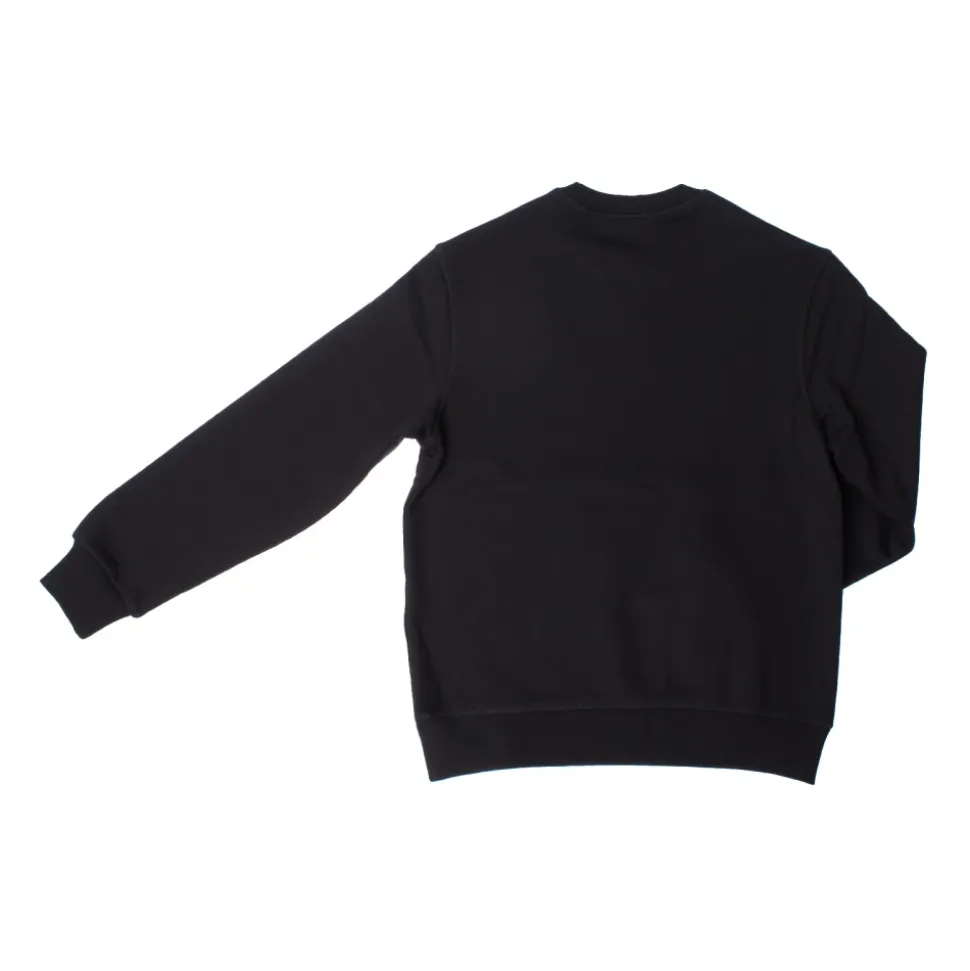 Jugendlicher Rundhalsausschnitt Pullover mit Pixelherzen