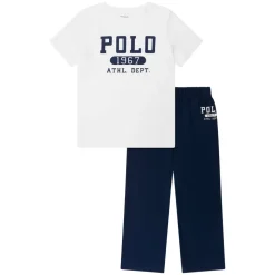 Jungen Varsity Schlafanzug-Set in Marineblau