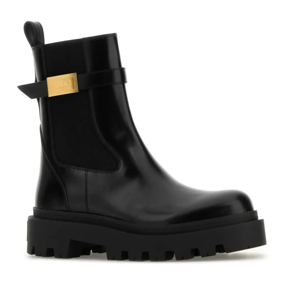 Kalbsleder Stiefeletten