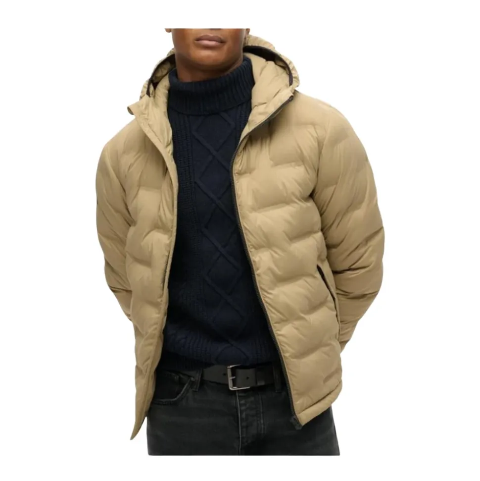 Kapuzenjacke mit Reißverschluss und Vordertaschen