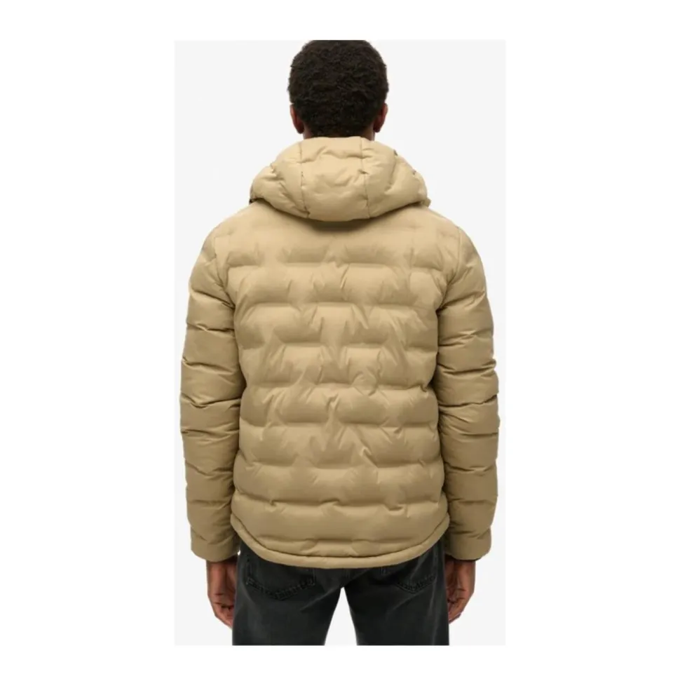 Kapuzenjacke mit Reißverschluss und Vordertaschen