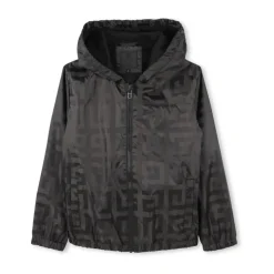 Kapuzen-Windbreaker mit Reißverschluss