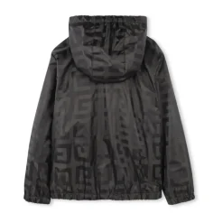 Kapuzen-Windbreaker mit Reißverschluss