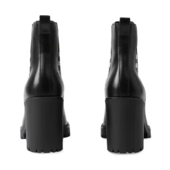 Karierte Panel Stiefeletten