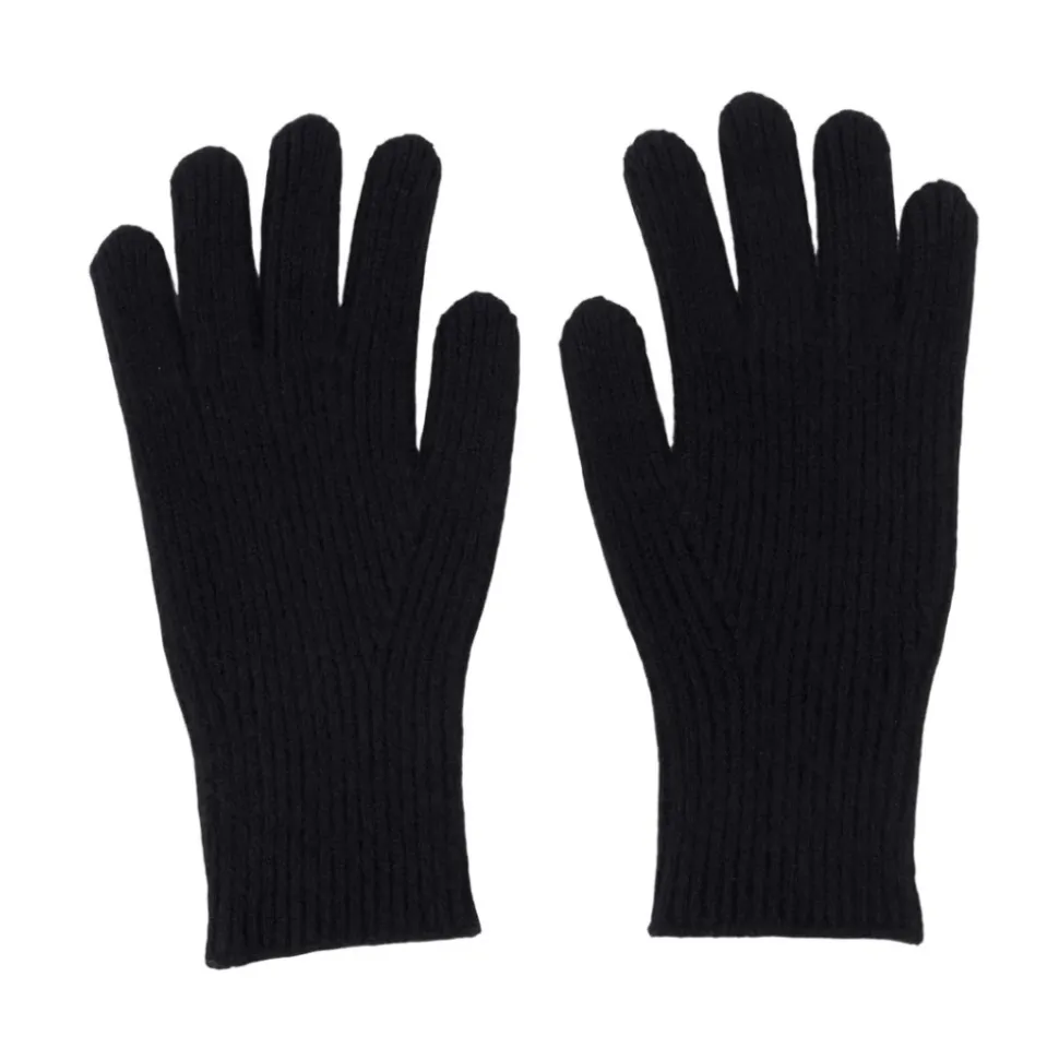 Kaschmir Schwarze Handschuhe