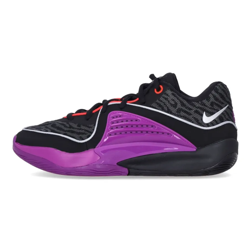 KD16 Basketballschuh Schwarz/Lila/Silber