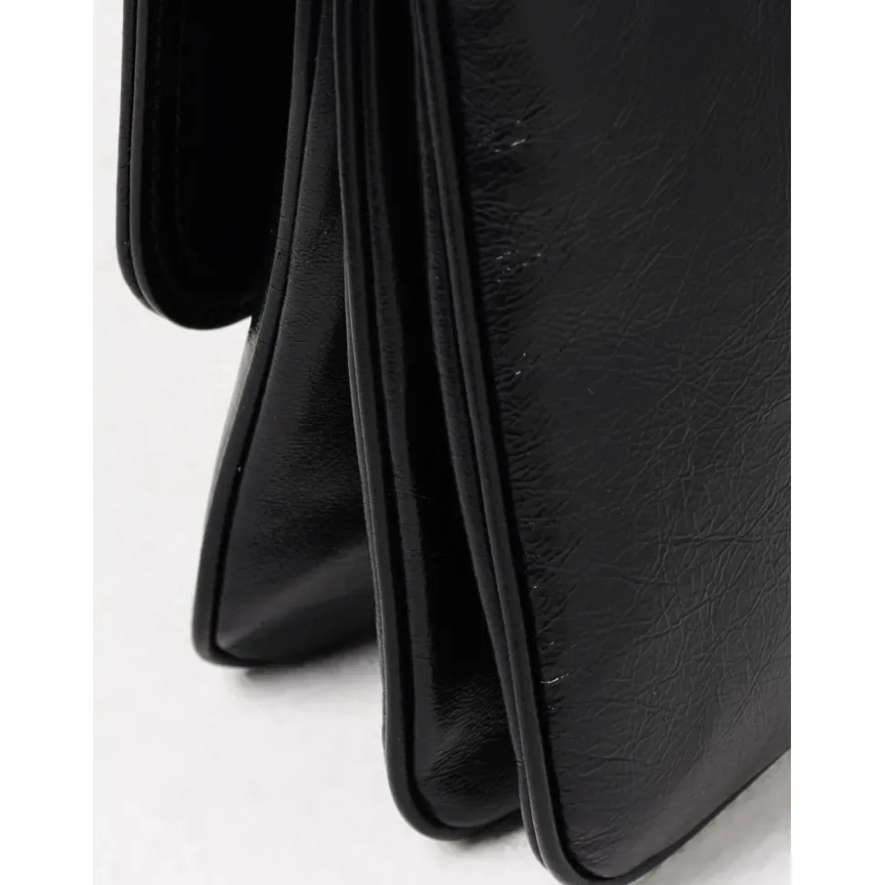 Ketten Geldbörse Tasche in Schwarz