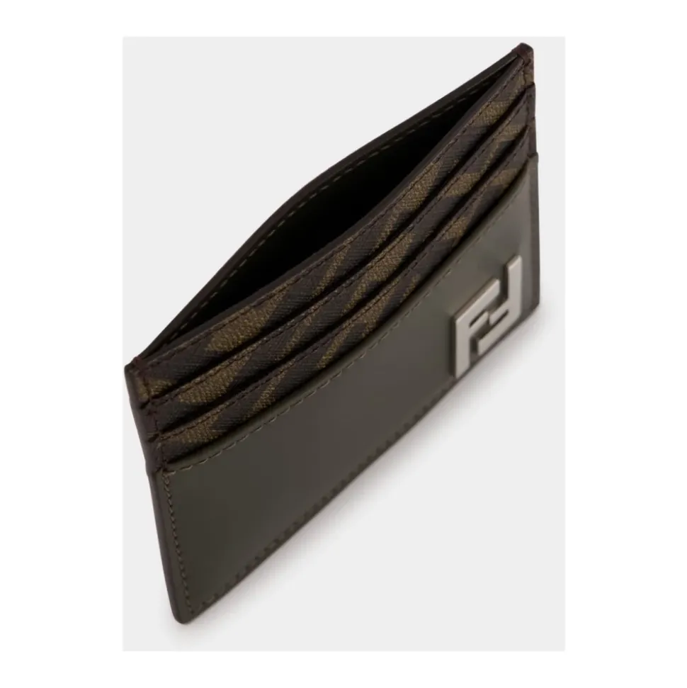Khaki Green FF Squared Kartenhalter